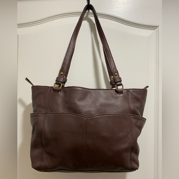 The Sak Women's Sequoia brown Leather Tote - Picture 1 of 5